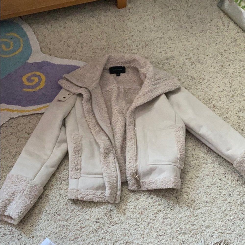 Faux Fur Lined Jacket